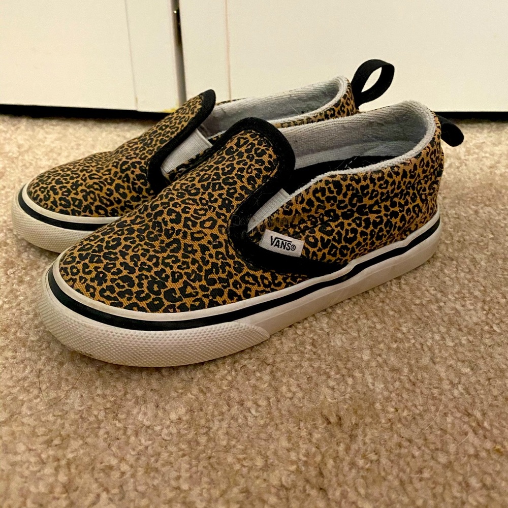 Leopard Vans - Toddler 8.5